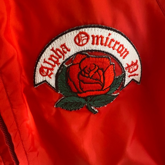 Alpha Omicron Pi Rain Jacket - Picture 3 of 4